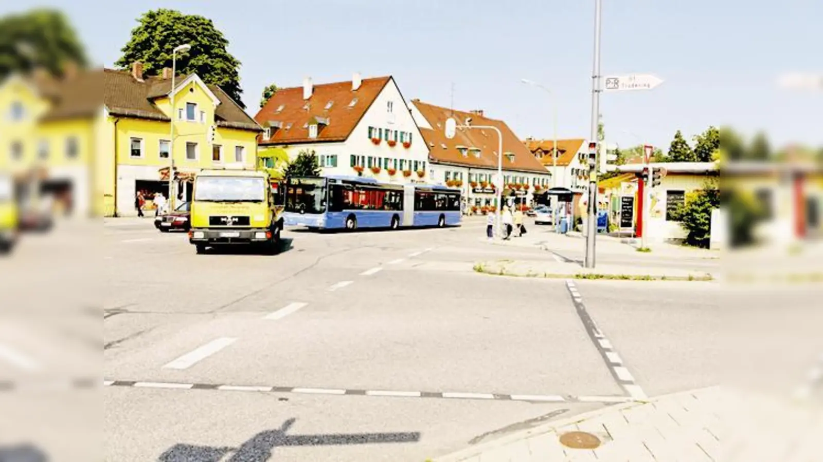 Das Erscheinungsbild der Truderinger Straße und ein Verkehrskonzept sind Bestandteile der geplanten Maßnahmen.   (Foto: Kohnke)