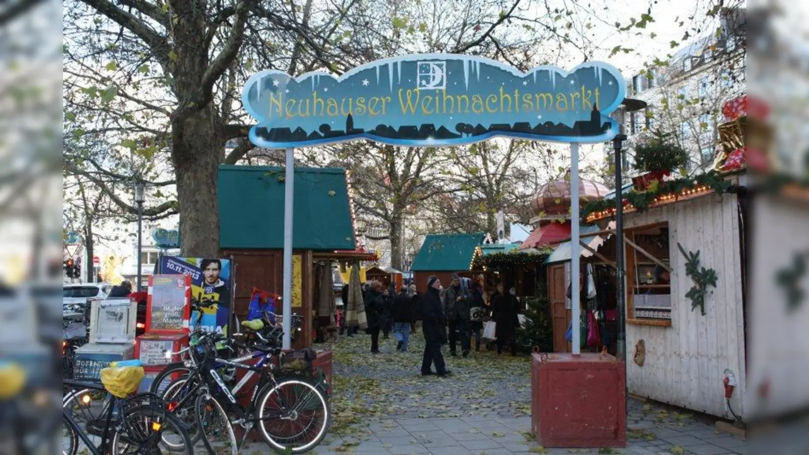 Am Donnerstag, 24. November, wird der Neuhauser Weihnachtsmarkt auf dem Rotkreuzplatz eröffnet. (Foto: sb)