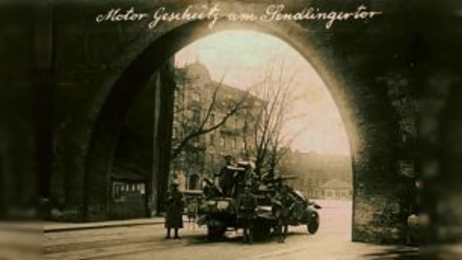 Im Bürgerkrieg zwischen Roten und Weißen Truppen war die Münchner Innenstadt hart umkämpft. Die Konfrontationen konzentrierten sich auf den Hauptbahnhof, den Stachus und das Sendlinger Tor.  (Foto: Bayer. Hauptstaatsarchiv)