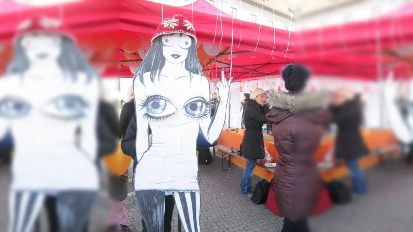 Die Ausstellung „Uns geht's ums Ganze” fordert mehr Selbstbestimmung und weniger Sexualisierung von Frauen und Mädchen. (Foto: pi)