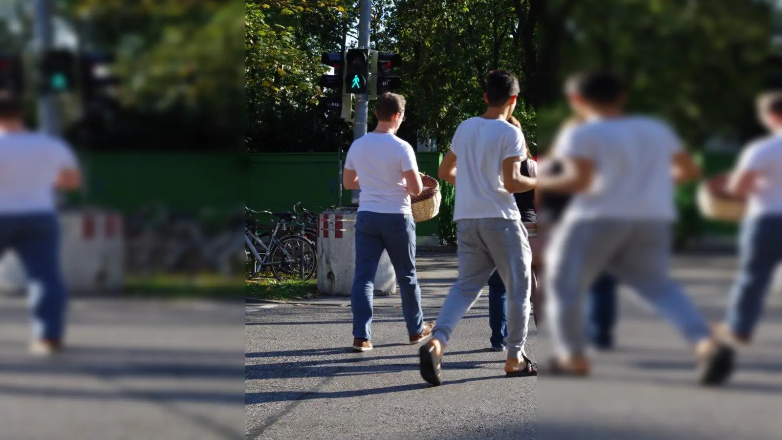 Der Einsatz der Laimer zeigte Wirkung: In der Gotthardstraße auf Höhe der Riegerhofstraße wurde eine Bedarfsampel installiert. (Foto: kö)