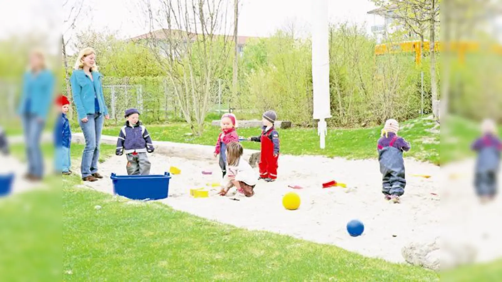 Hier können die Kinder nach Herzenslust herumtollen. 	 (Foto: VA)