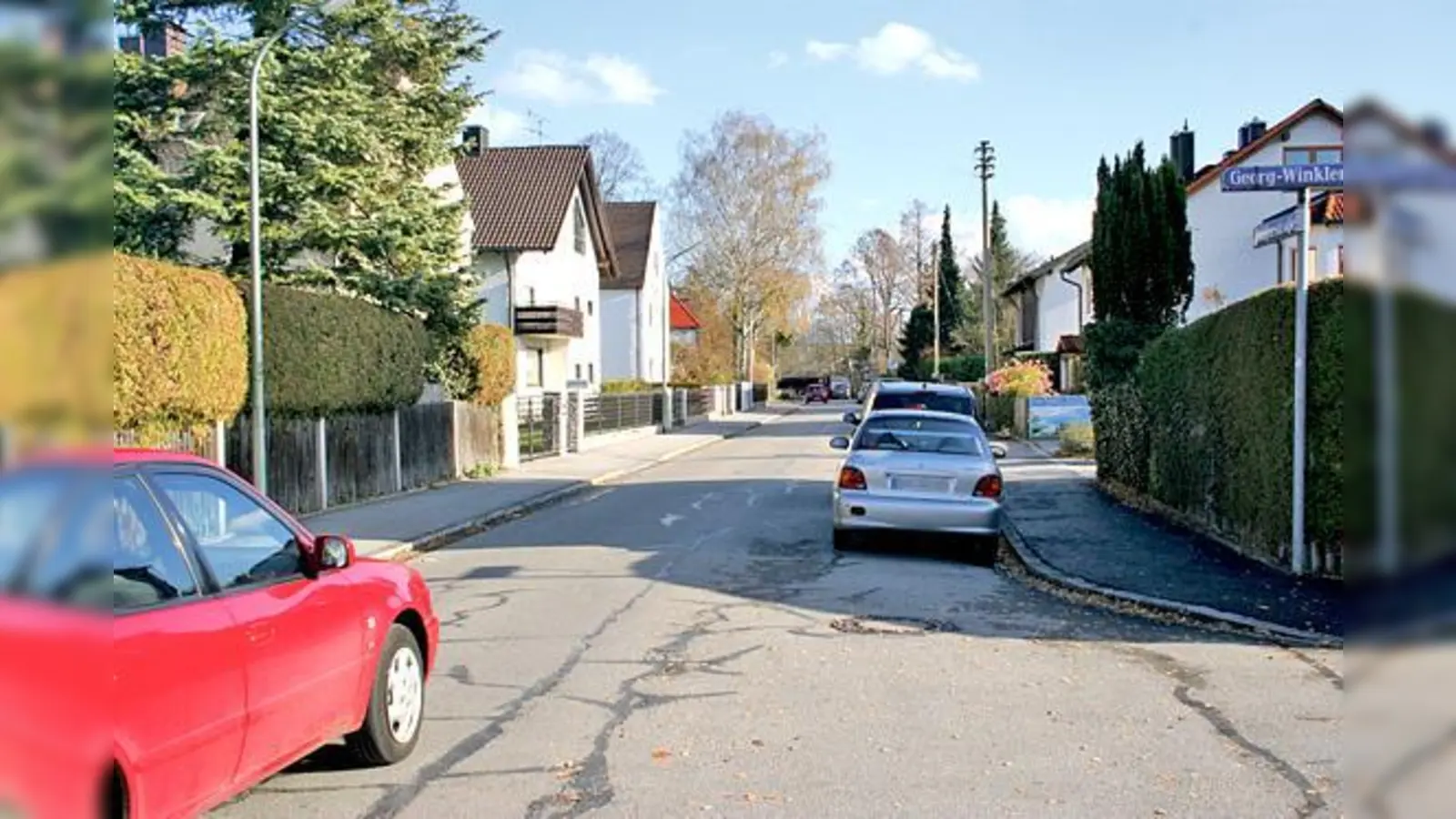 In der Dülferstraße wird nach den Beobachtungen der Anwohner viel zu schnell gefahren.	 (Foto: ws)
