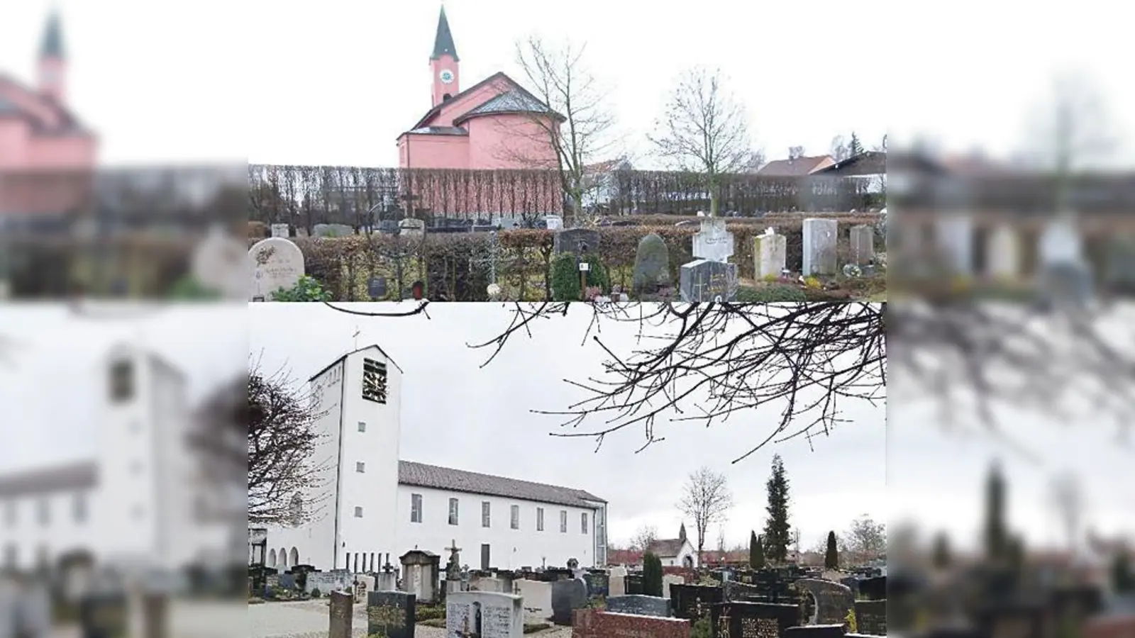 Hallbergmoos leistet sich den Luxus von zwei Friedhöfen, einer in Hallbergmoos, der andere in Goldach. Hier sollen nun ab 2013 die Gebühren steigen, weil sie eigentlich noch nie kostendeckend waren.  (Fotos: bb)