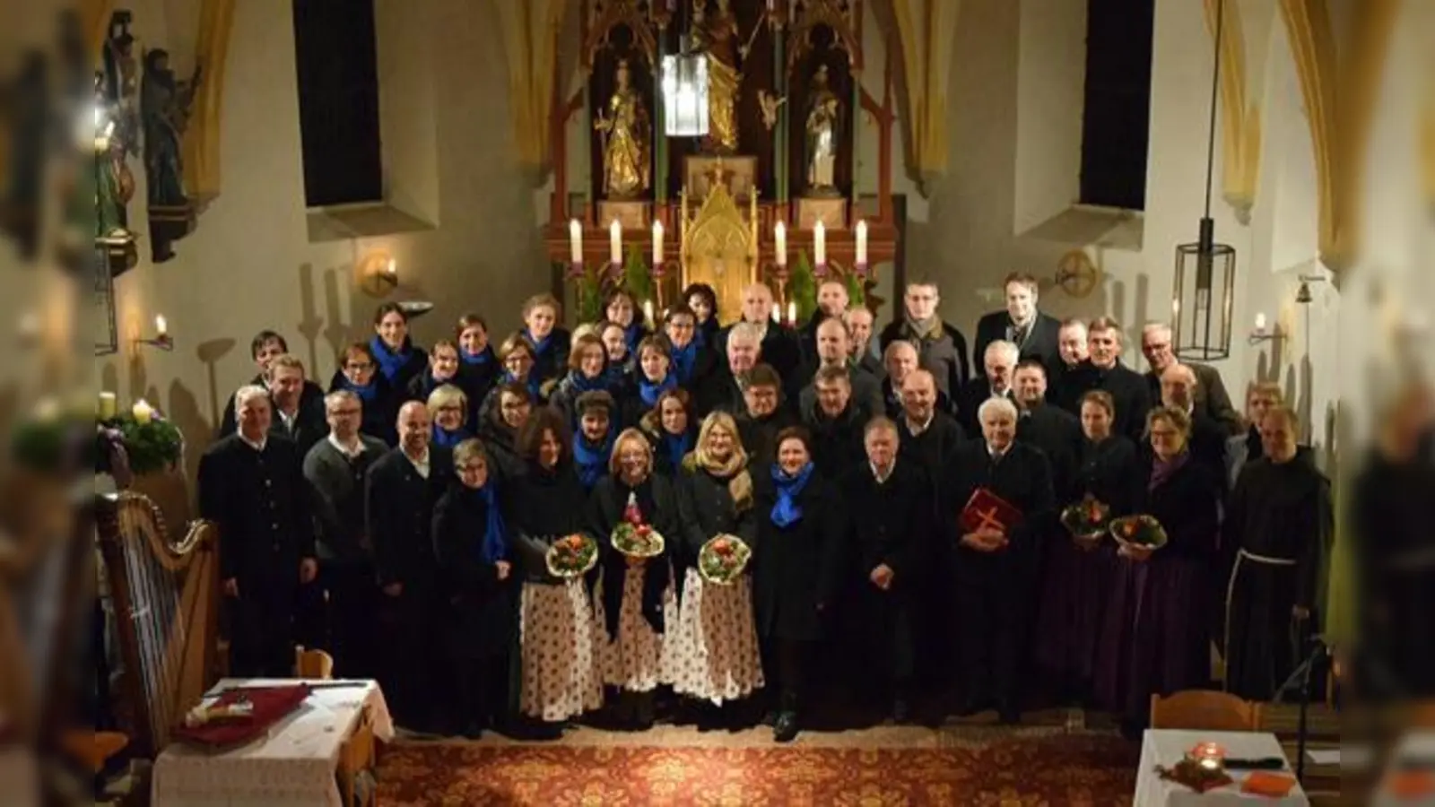 Der Kirchenchor Berganger gibt am Sonntag ein Benefizkonzert für die Kinderkrebshilfe.  (Foto: Stefan Riedl)