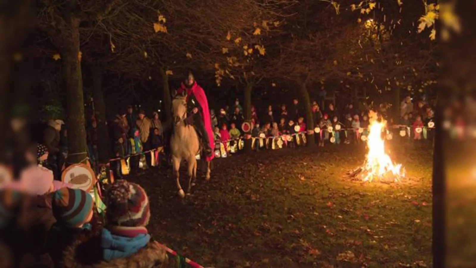 Lagerfeuer am Kindergarten Sternschnuppe.	 (Foto: VA)