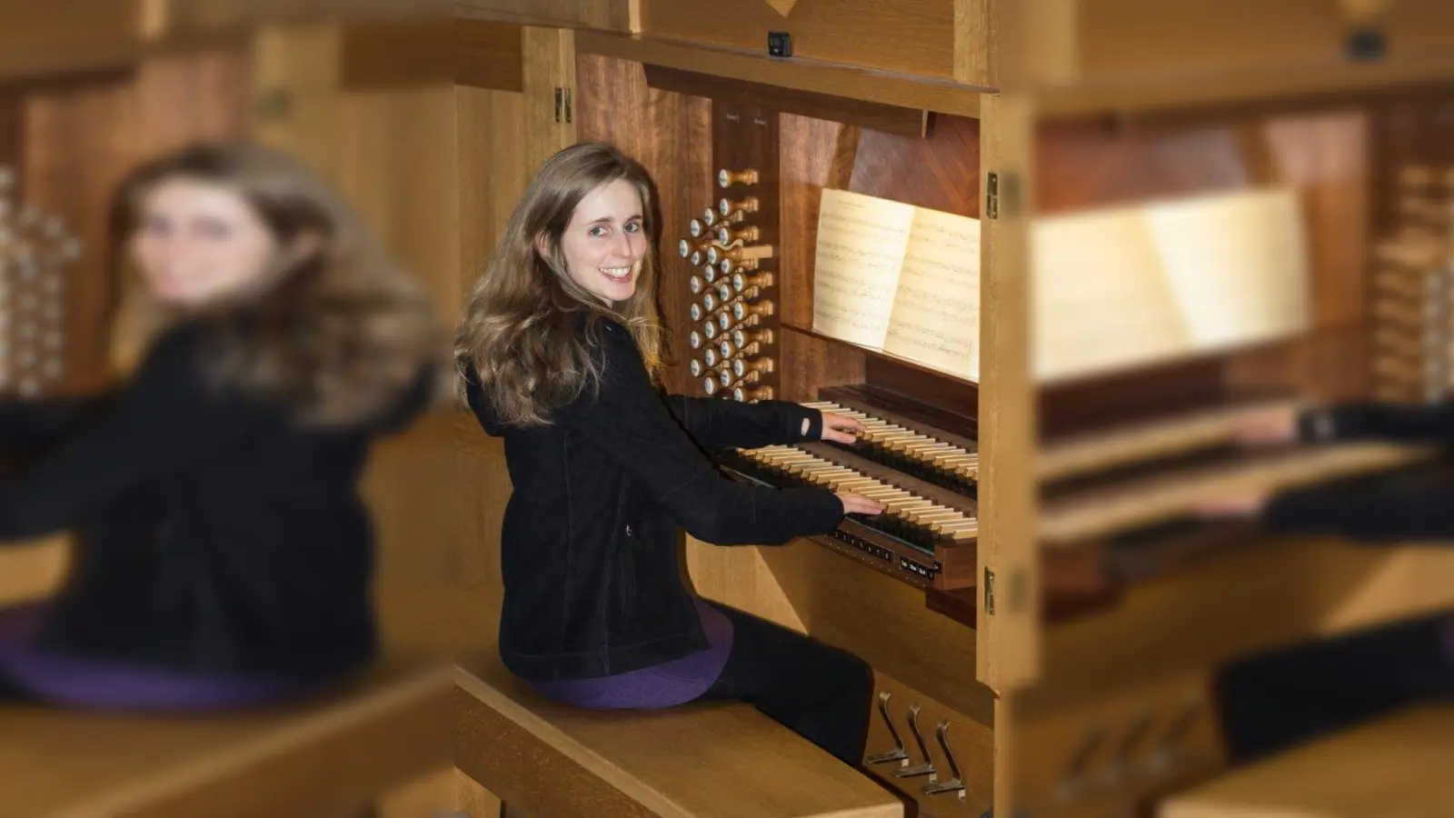 Seit September 2018 ist Anne Barkowski als „Kirchenmusikerin im Praxisjahr” tätig. (Foto: Lutz Korn)
