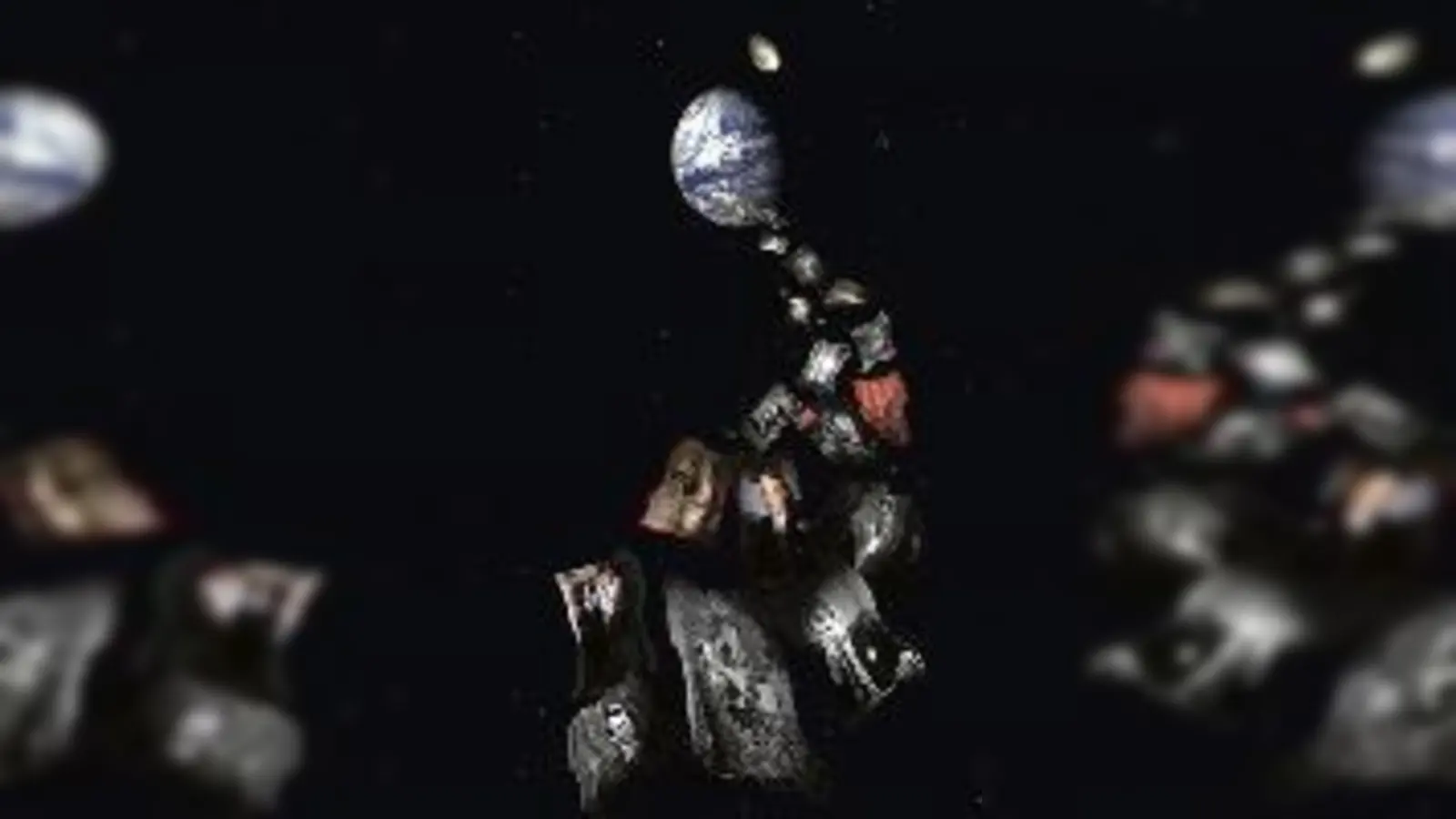 In memoriam Robert Kennedy: »The lost Thoughts, Digital-Art von Barbara Gossen.« 	 (Foto: VA)