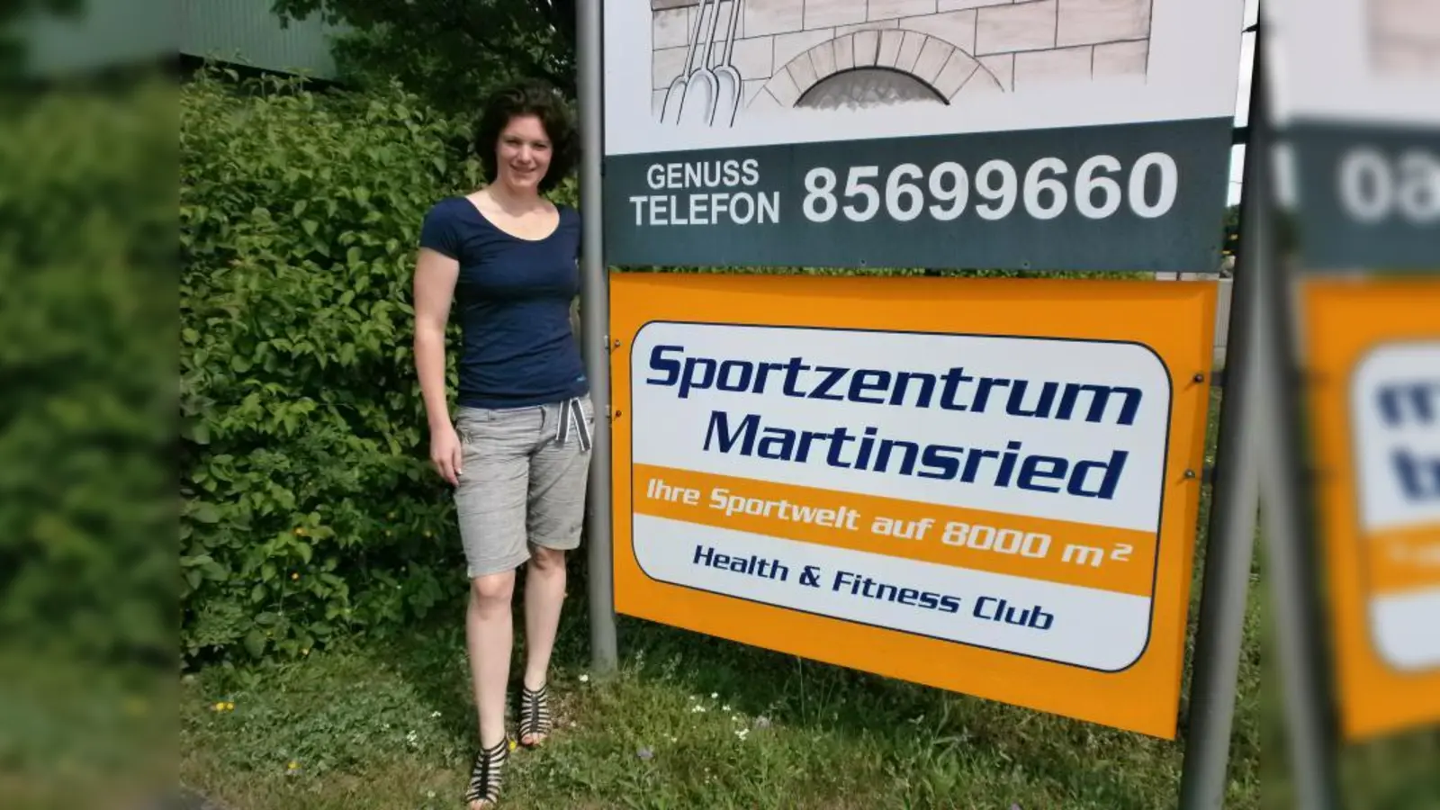 Fitnesstrainerin Martina Pircher steht im Sportzentrum Martinsried gerne allen Radlern mit Rat und Tat zur Seite. (Foto: pi)