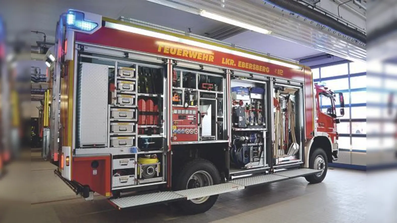 In Vaterstetten ist nun ein neues Rüstfahrzeug der Feuerwehr im Landkreis Ebersberg stationiert.	 (Foto: FW)