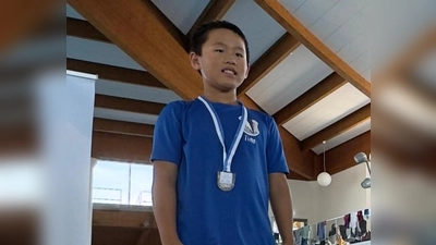 Tolles Ergebnis: Timo Deng holte sich Silber in Regensburg. (Foto: SSG Neptun Germering)