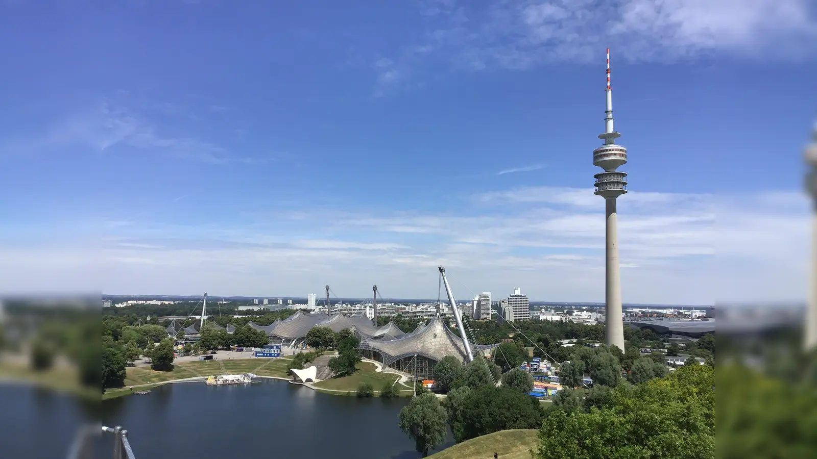 Der Olympiapark bietet wohl eines der höchst gelegenen Museen der Welt an. (Foto: Daniel Mielcarek)