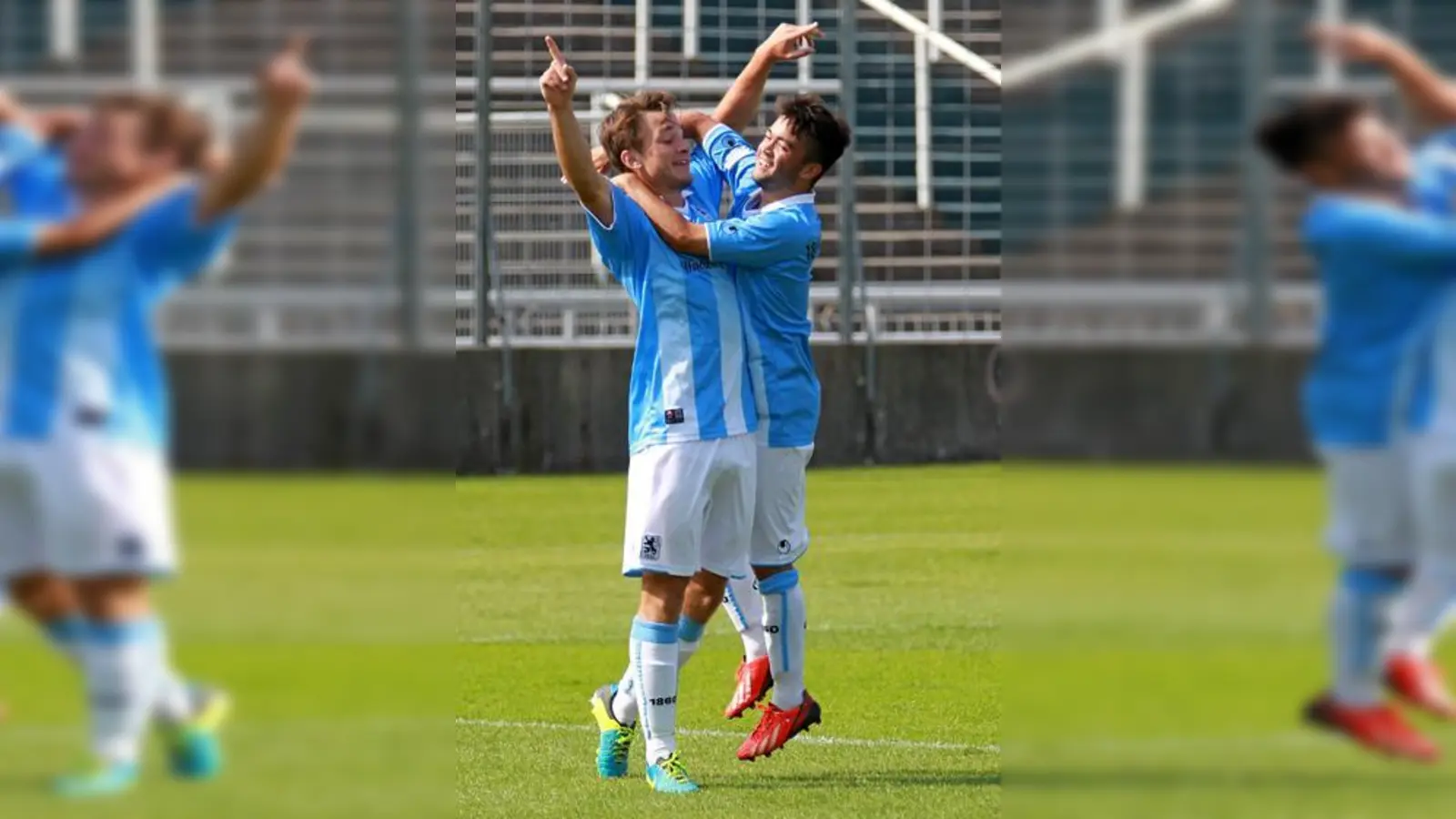 Freude über den Torreigen: Peter Kurzweg und Mike Ott.  (Foto: A. Wild)