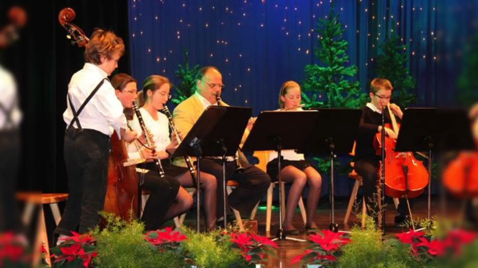 Die Stubnmusi sorgte mit ihren weihnachtlichen Weisen für Begeisterung bei den zahlreichen Zuhörern im Festsaal.	 (Foto: VA)