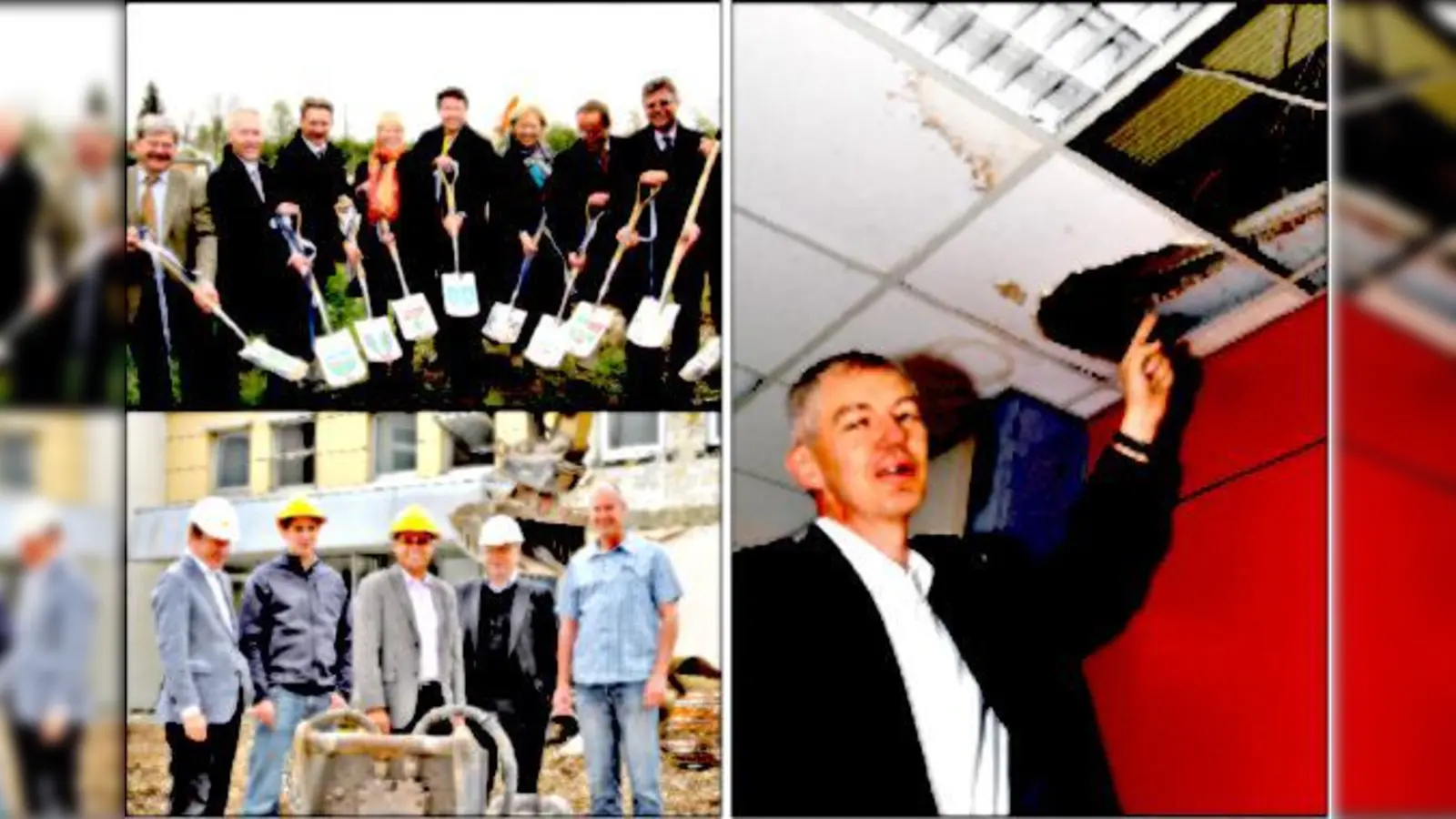 In den Landkreisgemeinden standen die Bagger niemals still, denn überall braucht es neuen Schulraum für den Nachwuchs.	 (Foto: esm, hw und Schunk)