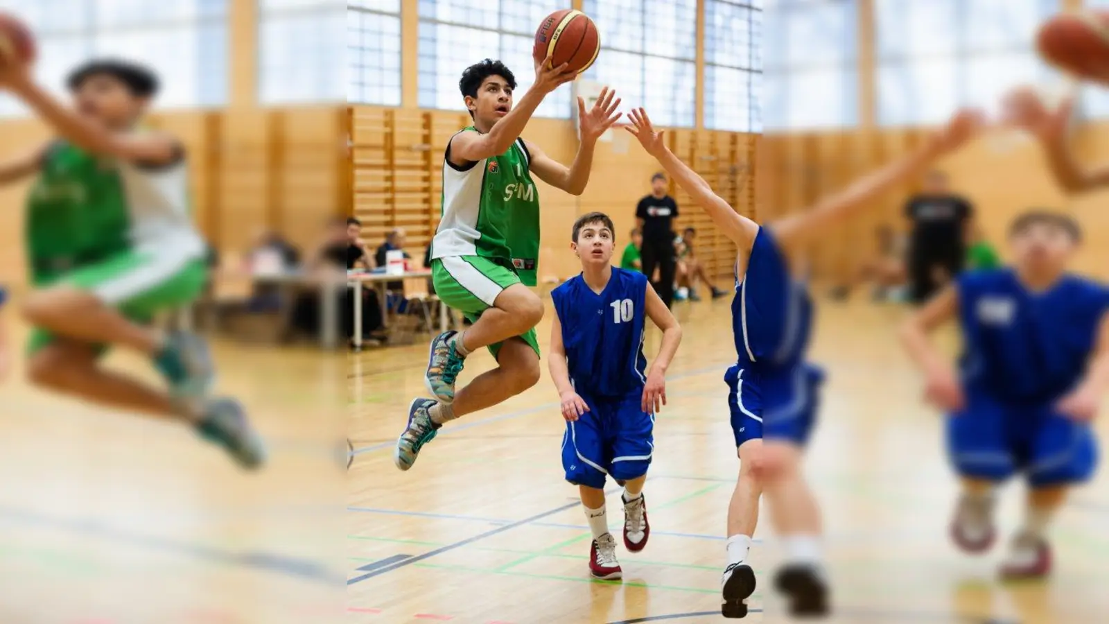 U 14 erfolgreich: Sherif Awad trifft! (Foto: P. Oedinger)