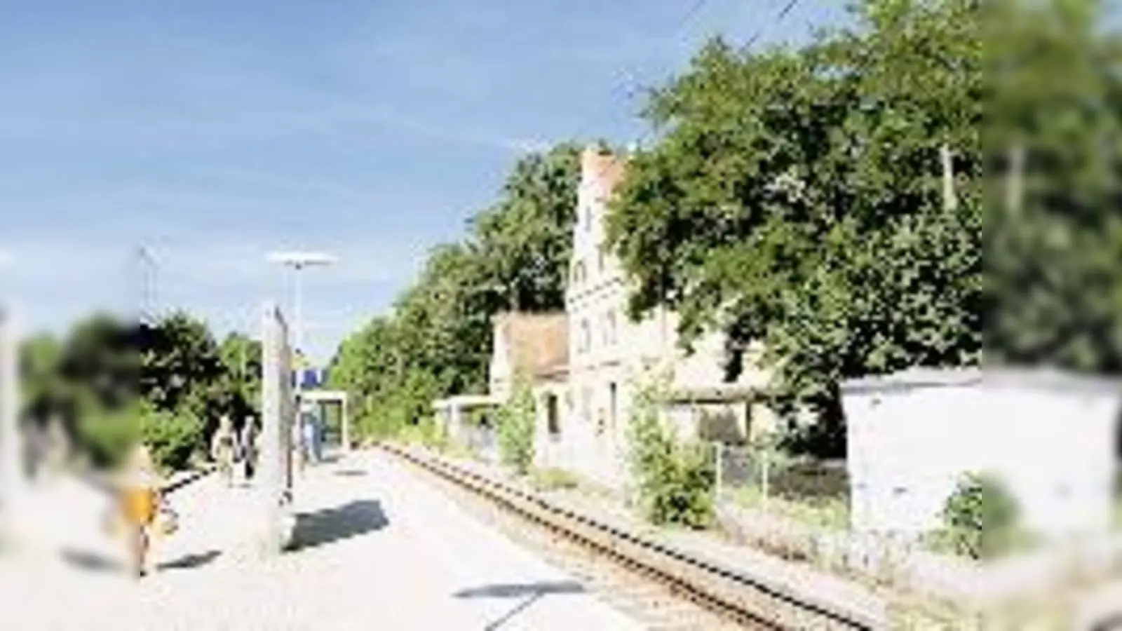 Der S-Bahnhof Perlach ist für Rollstuhlfahrer nicht zugänglich.  (Foto: Stocker)