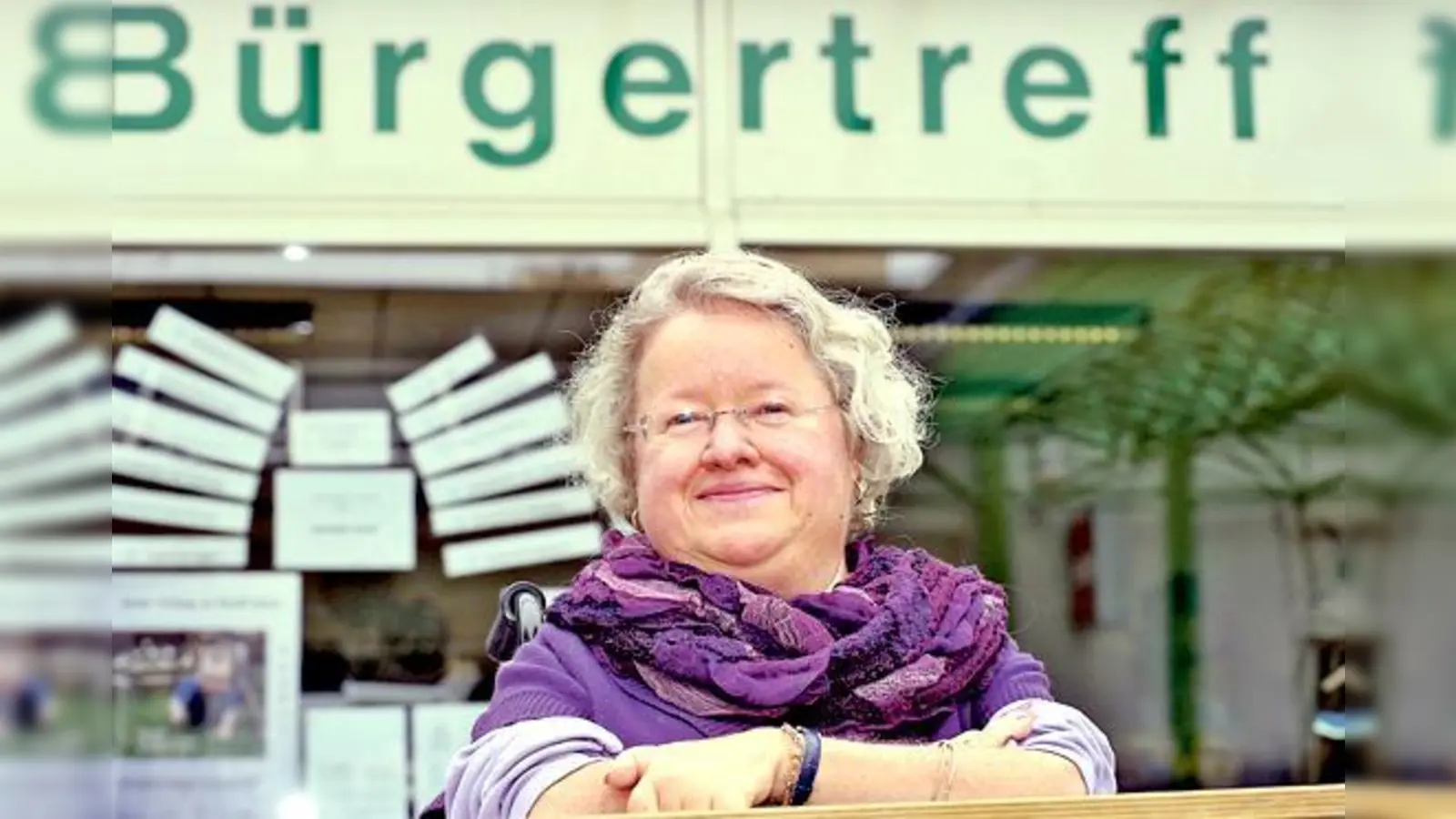 Dr. Ulrike Jandl lenkt ab sofort die Geschicke des Taufkirchner Bürgertreffs, der vor zwei Jahren aus der Taufe gehoben wurde.	 (Foto: Schunk)