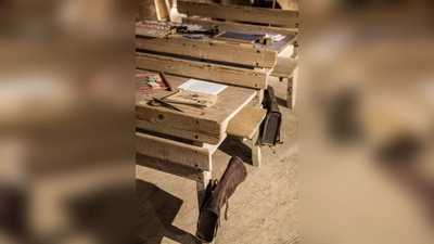 Das Klassenzimmer im Freilichtmuseum. (Foto: Markus Wasmeier)