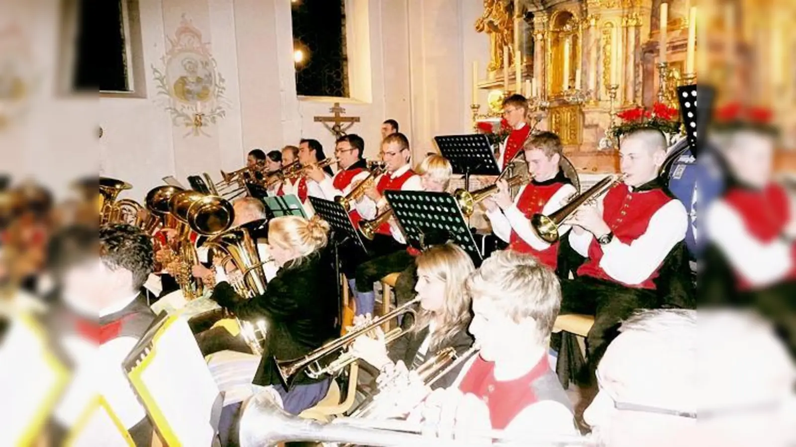 Das Geltinger Blasorchester erntete jede Menge Lob und Beifall.	 (Foto: Privat)