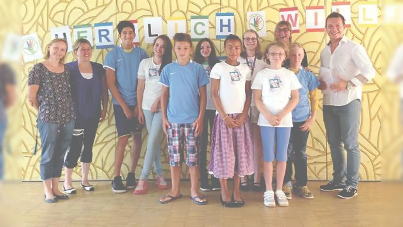 Diese Jugendlichen waren die besten Sportler an der Mittelschule Poing in diesem Schuljahr.	 (Foto: privat)