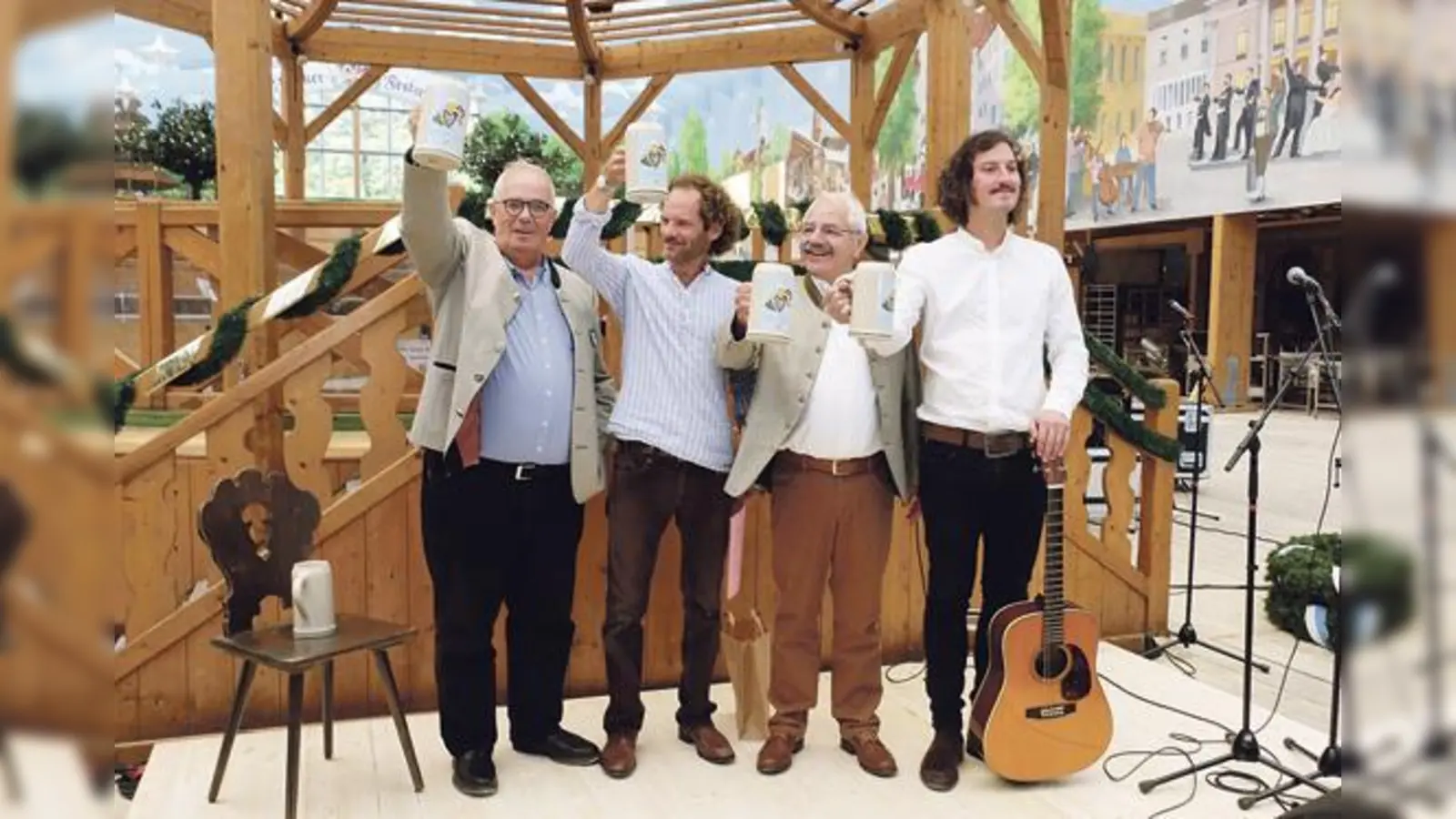 Wiesnkrug vorgestellt  Maßkrugrede von Maxi Schafroth (Foto: red)