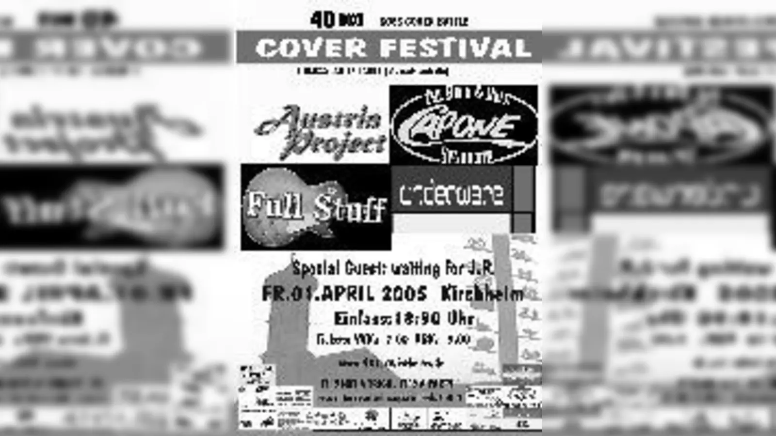 Am 1. April spielen »Austria Project«, »Capone«, »Full Stuff« und »Underware« in Kirchheim.	 (Bild: VA)