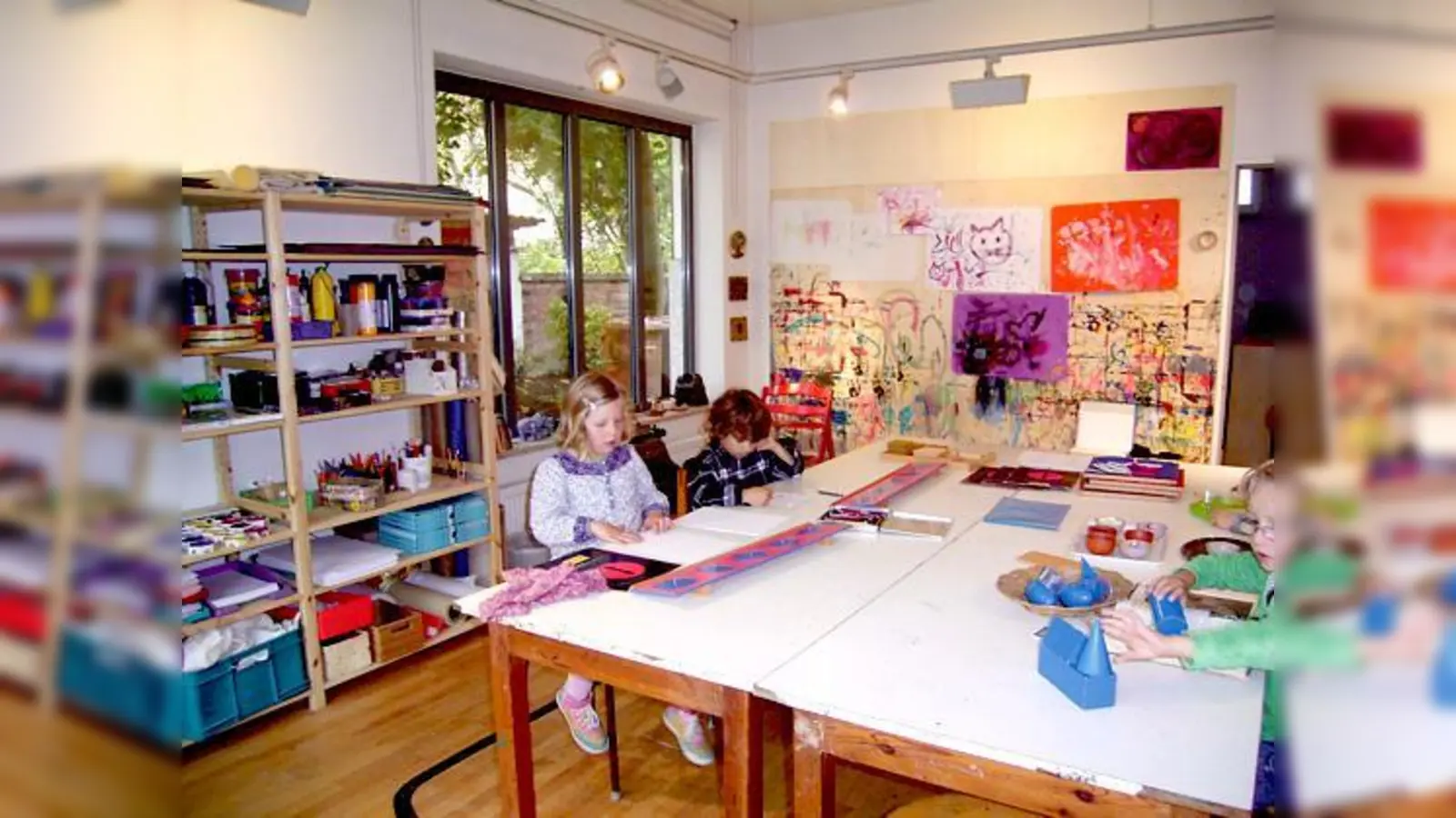 Die kreative Selbstentfaltung der Kinder steht bei der Kinderwerkstatt im Vordergrund.	 (Foto: privat)