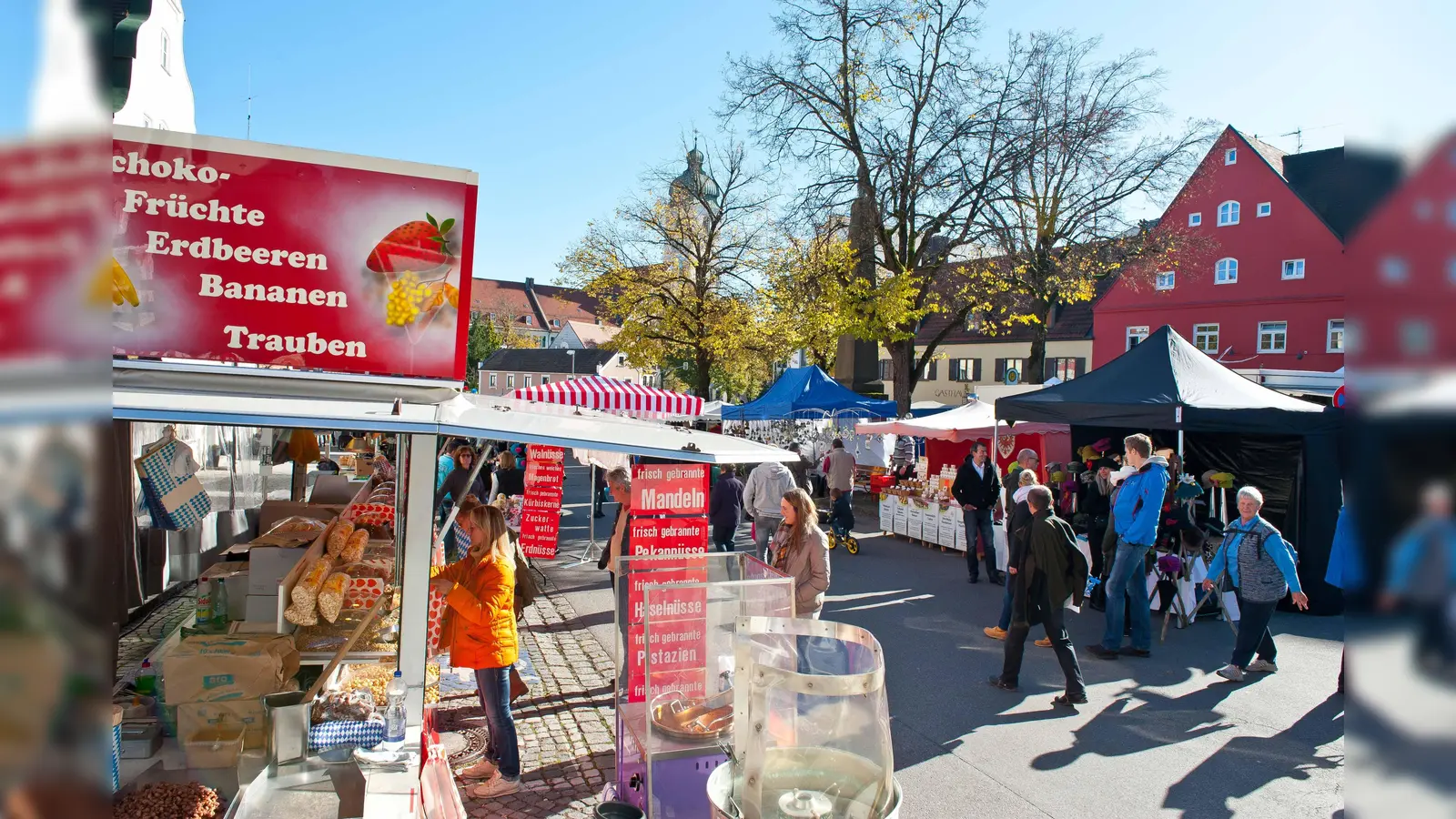Der beliebte Martinimarkt fällt in diesem Jahr leider aus.  (Foto: Christian Endt, Rathaus Ebersberg)