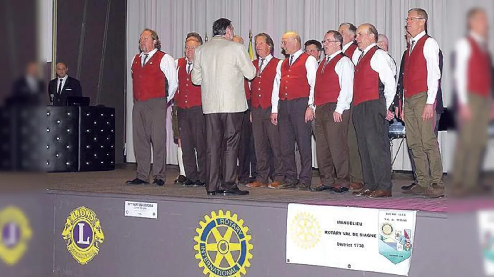 Der Sängerkeis Ottobrunn war von der Gastfreundschaft in Mandelieu-la Napoule begeistert. 	 (Foto: VA)