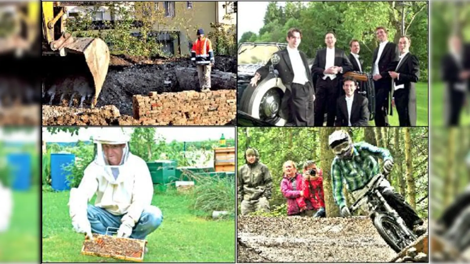 Startschuss für das Einkaufszentrum, der Varroamilbenbefall, Abschied von den »Pinguinen«  2011 war viel los im Landkreis Ebersberg.	 (Foto: sf/Pinguin Singers)