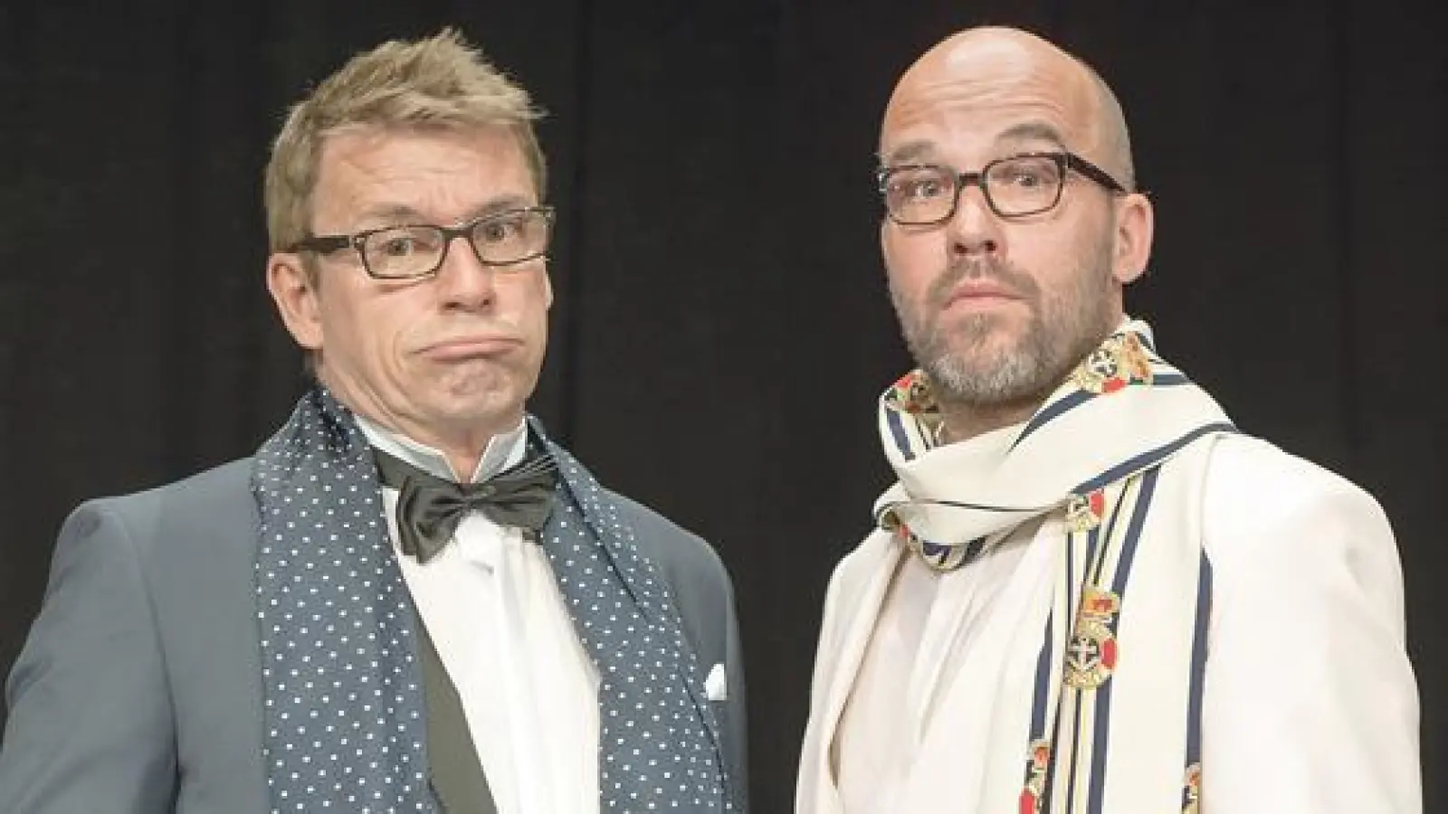 Jan-Peter Petersen (links) und Lutz von Rosenberg Lipinsky.	 (Foto: Koepcke)