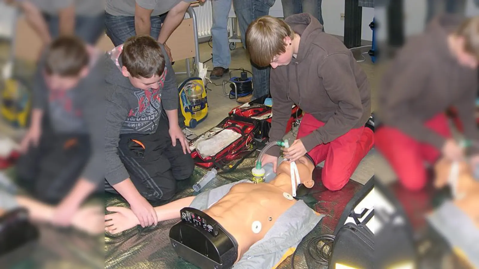 Das ruhige Jahr nutzten die Miglieder der Feuerwehr Eglharting unter anderem für Schulungen.  (Foto: FW)