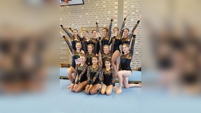 Die TSV-Turnerinnen mit der C-Jugend. (Foto: TSV Starnberg)