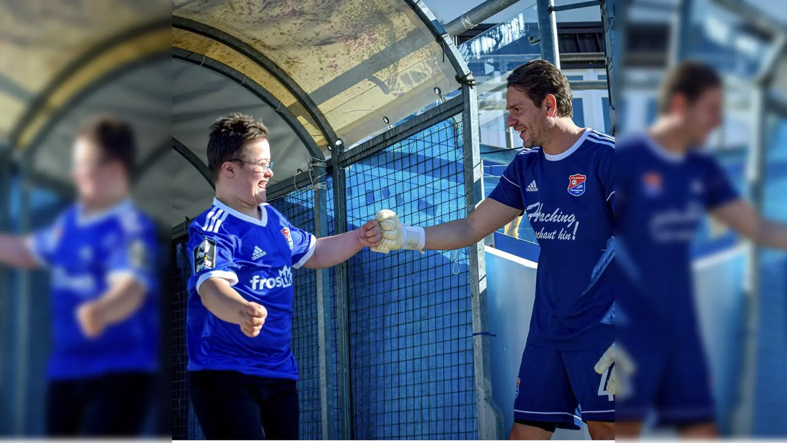 Fußball verbindet, dass ist die Botschaft, die der Inklusionstag der SpVgg Unterhaching vermitteln soll.  (Foto: SpVgg Unterhaching)