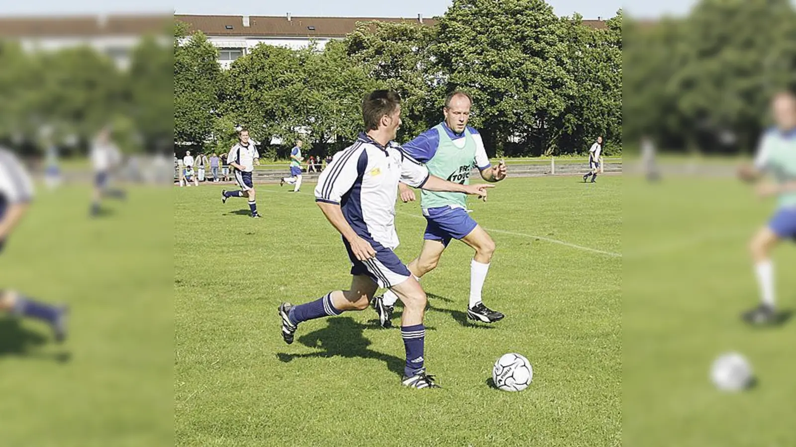 Wie in den letzten Jahren tritt die Auswahlelf der Münchener Nord-Rundschau wieder an, um für den guten Zweck zu kicken.	 (Foto: Archiv)
