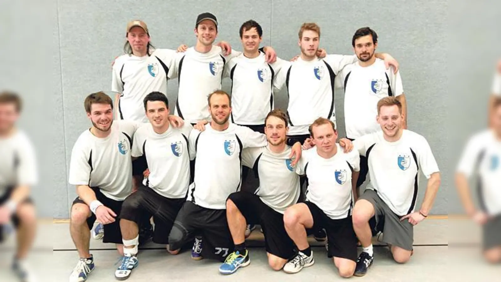 Christopher Sarnes, Ludwig Ebner, Florian Muschaweckh, Thomas Zormaier, Frank Hofmaier, Stephan Ströher, Rolf Hofmaier, Martin Kastenmiller, David Moser, Michael Schulenberg und Josef Ebner.  (Foto: TSV Unterföhring)