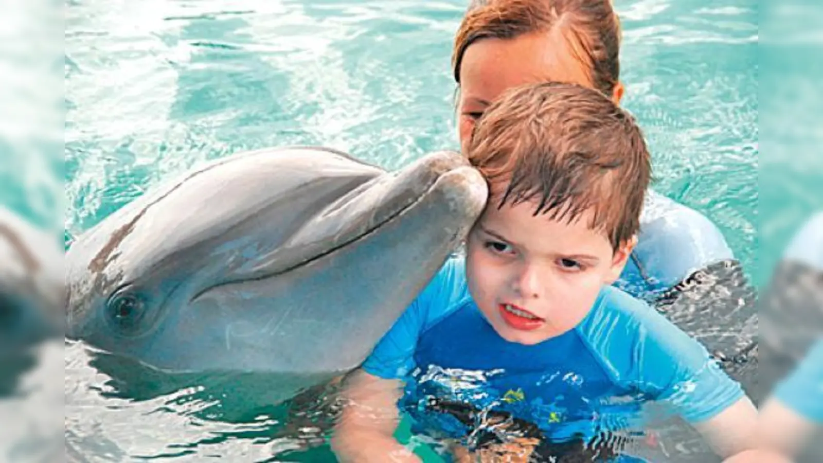 Marvin soll eine weitere Delfin-Therapie erhalten. Helfen Sie mit. 	 (Foto: privat)