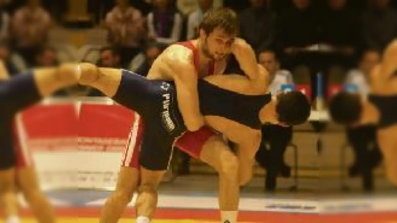 Jani Haapamäki war einer von drei Hallbergmooser Siegern im Achtelfinale gegen Weingarten.	 (Foto: ba)