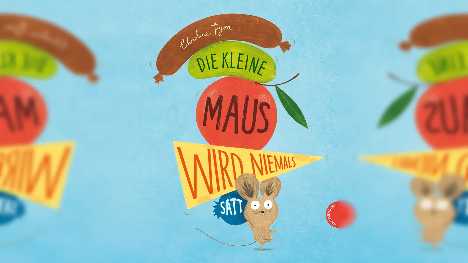 Das Bilderbuch „Die kleine Maus wird niemals satt" ist für Kinder ab drei Jahren geeignet. (Foto: VA)
