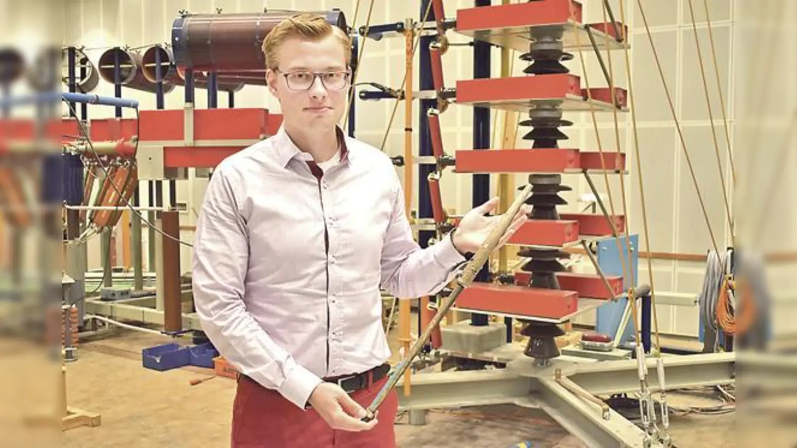 Ingenieur Paul schützt Windräder und Flugzeuge vor Blitzeinschlägen (Foto: red)