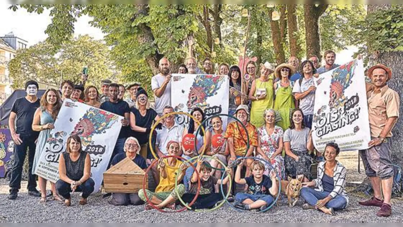 Obergiesing ist bunt: Das kann man beim »OIS GIASING! 2018« hautnah erleben.  (Foto: bs)