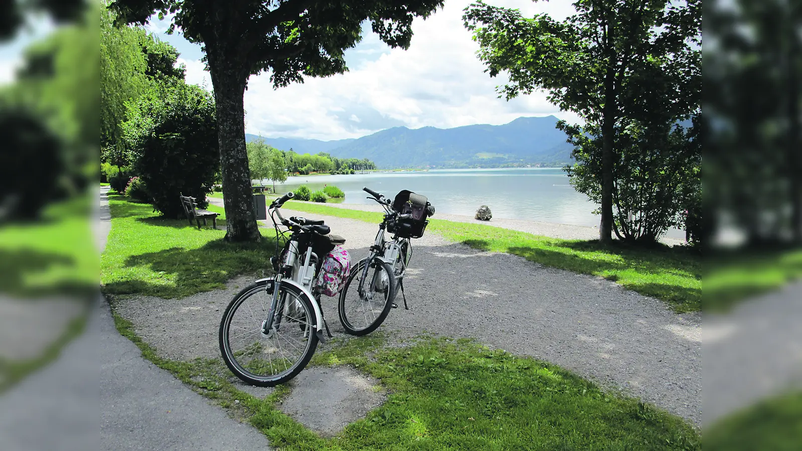 Mit einem E-Bike, das man bei der Gemeinde Holzkirchen ausleihen kann, kann man ganz bequem das bayerische Oberland kennenlernen. (Foto: hw)