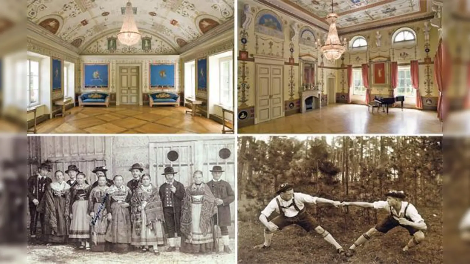 Im Schlossmuseum Ismaning eröffnet am Internationalen Museumstag eine Sonderausstellung zu bayerischen Traditionen.  (Foto: Wilfried Petzi, Schlossmuseum Ismaning, Valentin-Karlstadt-Musäum, München)