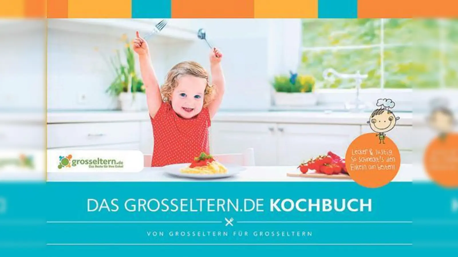 Auf 64 Seiten findet man jede Menge Rezepte, die Enkelkinder auf jeden Fall lieben.	 (Foto: VA)