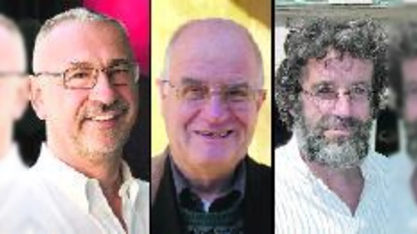 Blicken fürs »Münchner Zentrum« in die Zukunft der Zentrumsviertel: Alexander Miklosy (Isar- und Ludwigsvorstadt, Oskar Holl (Maxvorstadt) und Wolfgang Püschel  (Foto: Archiv, DHMP)