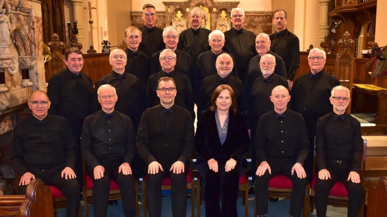 Der „Yorkshire Male Choir” aus England gibt ein Benefizkonzert in St. Thomas. (Foto: Yorkshire Male Choir)
