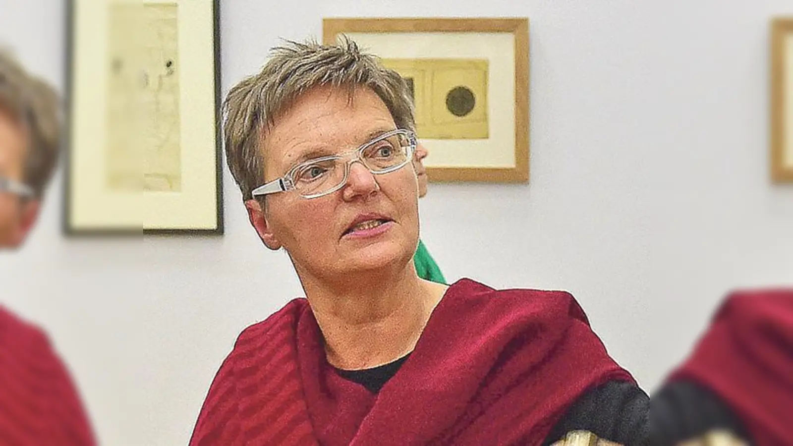 Die Referentin Brigitte Milde.					 (Foto: Kunstsammlungen Chemnitz)