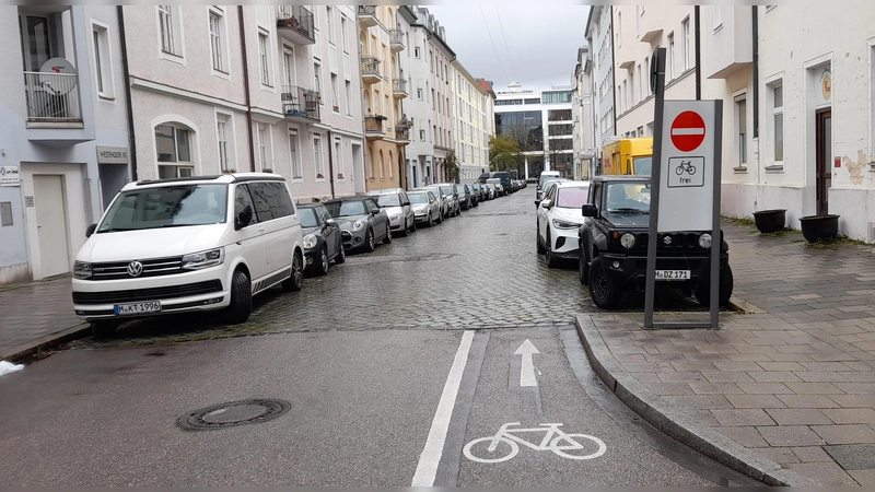 Wenn die Fahrbahn in der Fäustlestraße erneuert wird, soll sogleich ein Begrünungskonzept umsetzt werden, das zumindest fordert der örtliche Bezirksausschuss. (Foto: Beatrix Köber)