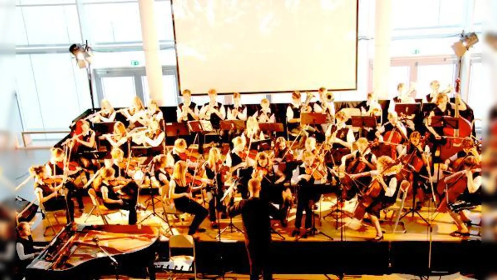 Für die Vorweihnachtszeit haben die Schüler am Gymnasium Kirchseeon musikalisch Beeindruckendes einstudiert. 	 (Foto: Schule)